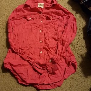 Pink Button down